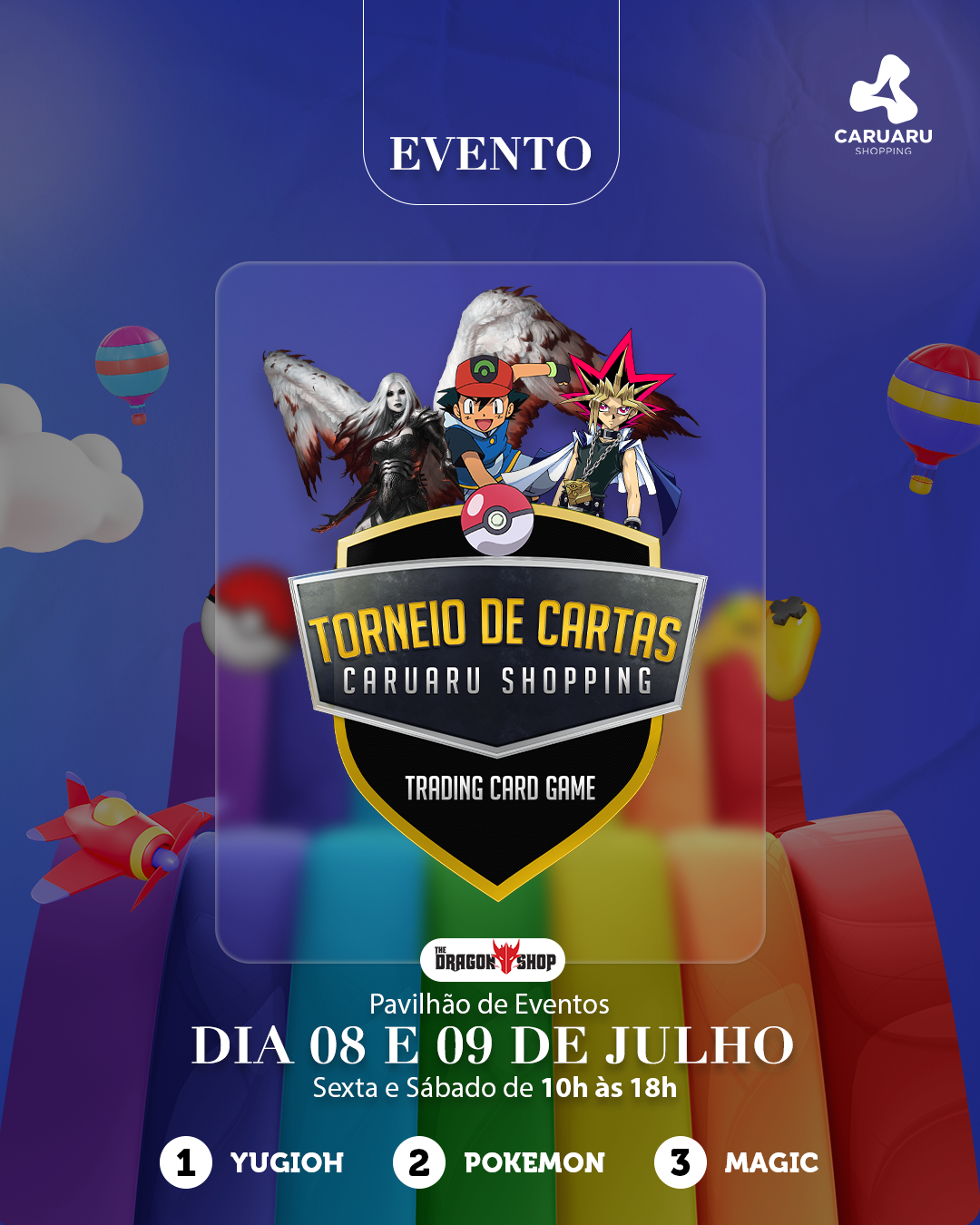 Caruaru Shopping sedia torneios de Card Games Yu-Gi-Oh – Portal